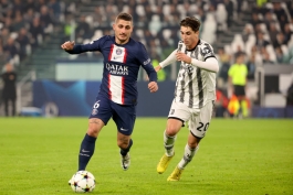 مارکو وراتی و فابیو میرتی - یوونتوس-پاری سن ژرمن در لیگ قهرمانان اروپا