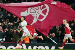 گل گابریل ژسوس به استون ویلا - آرسنال 4-1 استون ویلا