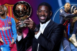 عثمان دمبله برنده توپ طلای 2025