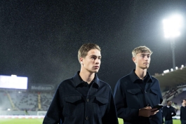 کنان ییلدیز و دین هاوسن در استادیوم آرتمیو فرانکی