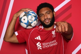 جو گومز مدافع انگلیسی لیورپول فصل 26-2025 لیگ قهرمانان