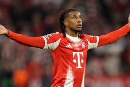 مایکل اولیسه وینگر فرانسوی بایرن مونیخ در سال 2025