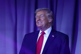 دونالد ترامپ - رئیس جمهور ایالات متحده آمریکا - قرعه کشی جام جهانی 2026