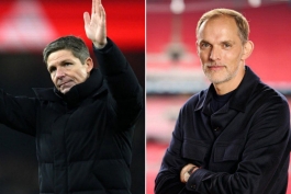 توماس توخل، سرمربی تیم ملی انگلیس - اولیور گلاسنر، سرمربی کریستال پالاس