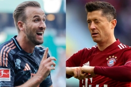 روبرت لواندوفسکی - هری کین - بایرن مونیخ