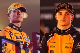 اسکار پیاستری - لندو نوریس - مک لارن - گرندپری لاس وگاس - فرمول یک ۲۰۲۵