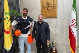 علیرضا بیرانوند بهرام قدیمی هاکی