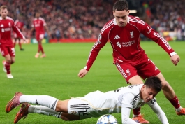 آردا گولر و فلوریان ویرتس - پیروزی لیورپول مقابل رئال مادرید در آنفیلد - فصل 26-2025 لیگ قهرمانان اروپا 