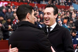 اونای امری - میکل آرتتا - سرمربی استون ویلا - سرمربی آرسنال 