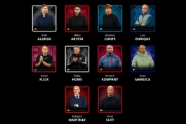 10 نامزد جایزه بهترین سرمربی گلوب ساکر 2025