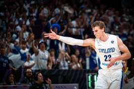  لاری مارکانن - ستاره یوتا جز و تیم ملی فنلاند - یورو بسکت 2025