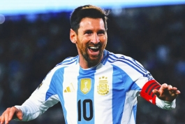 لیونل مسی - کاپیتان تیم ملی آرژانتین در مقدماتی جام جهانی آمریکای جنوبی 2026