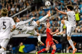 فرانک ریبری - سرخیو راموس - په په - بایرن مونیخ - رئال مادرید