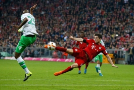 5 گل روبرت لواندوفسکی به وولفسبورگ در 9 دقیقه