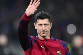 روبرت لواندوفسکی - مهاجم لهستانی بارسلونا 