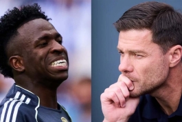 وینیسیوس جونیور - ژابی آلونسو - سرمربی رئال مادرید - مهاجم برزیلی رئال مادرید