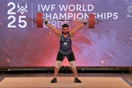 علیرضا نصیری - وزنه برداری قهرمانی جهان