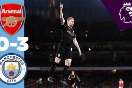 منچسترسیتی / آرسنال / کوین دی بروین