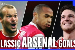 گل‌های برتر آرسنال در لیگ قهرمانان اروپا - تیری آنری - دکلان رایس - فردی لیونبرگ