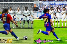 ضربات آزاد از PES 6 تا eFootball 2026