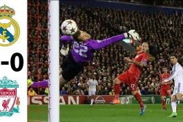 گلزنی کریستیانو رونالدو در آنفیلد - رئال مادرید - لیورپول