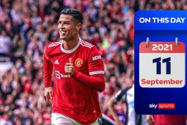 کریستیانو رونالدو - منچستریونایتد