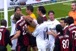 برتری 3-2 میلان مقابل رئال مادرید در سانتیاگو برنابئو