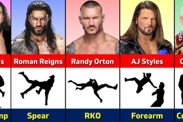 کشتی‌گیران WWE - رندی اورتون - رومن رینز - کودی رودز - سث رالینز - ای جی استایلز