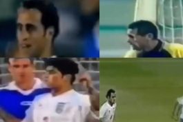 علی کریمی و المیر تولیا - ایران و بوسنی - ۱۳۸۰