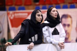 ناهید کیانی و مبینا نعمت زاده- تکواندو زنان