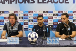 صالح حردانی- ساپینتو- نشست خبری استقلال