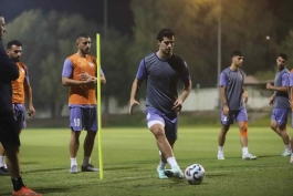 تمرین تیم ملی ایران- العین- امارات