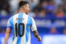 لیونل مسی - ستاره تیم ملی آرژانتین