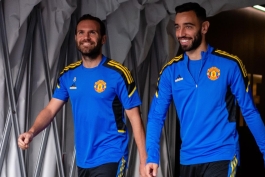 برونو فرناندز و خوان ماتا در منچستریونایتد