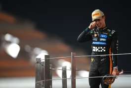 لندو نوریس - راننده بریتانیایی مک لارن - فرمول یک