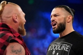 رومن رینز و براک لزنر، ستارگان کشتی کج و WWE