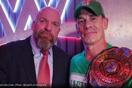 تریپل‌ اچ و جان سینا، ستارگان کشتی کج و WWE