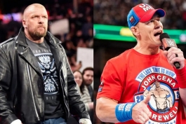 جان سینا و تریپل اچ، ستارگان کشتی کج و WWE