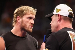 جان سینا و لوگان پال، ستارگان کشتی کج و WWE در شوی اسمکداون