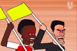 انیمیشن آرسنال و بایرن مونیخ