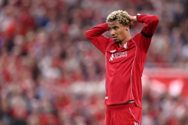 هوگو اکیتیکه در بازی لیورپول و بورنموث در لیگ برتر انگلیس؛ فصل 26-2025