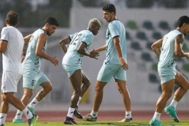 تمرین تیم استقلال در کیش