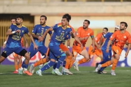 عکس از بازی لیگ دسته یک فوتبال ایران