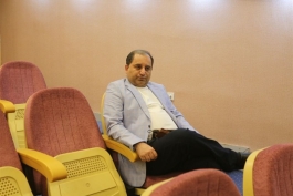 عکس از امیر مهدی علوی، سخنگوی فدراسیون فوتبال ایران