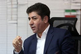 عکس از هدایت ممبینی دبیرکل فدراسیون فوتبال