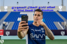 عکس از ژائو کانسلو بازیکن تیم الهلال عربستان