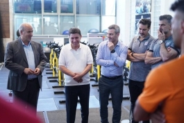 عکس از امیر قلعه نویی و مهدی تاج در کمپ تیم ملی ایران