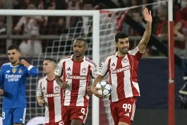 عکس از مهدی طارمی پس از گل به رئال مادرید در لیگ قهرمانان اروپا