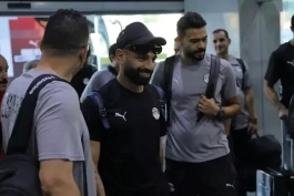 عکس از محمد صلاح وینگر تیم ملی مصر