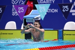 عکس از سامیار عبدلی شناگر ایران